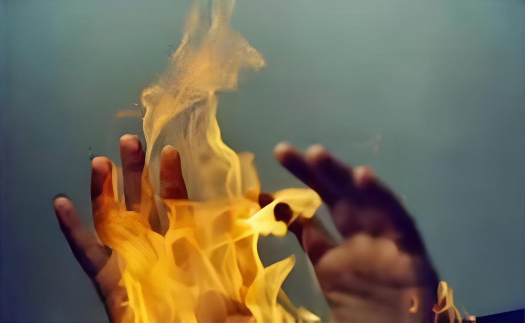 बालाजुमा एक महिलाले आफ्नै शरीरमा पट्रोल छर्केर लगाइन् आगो
