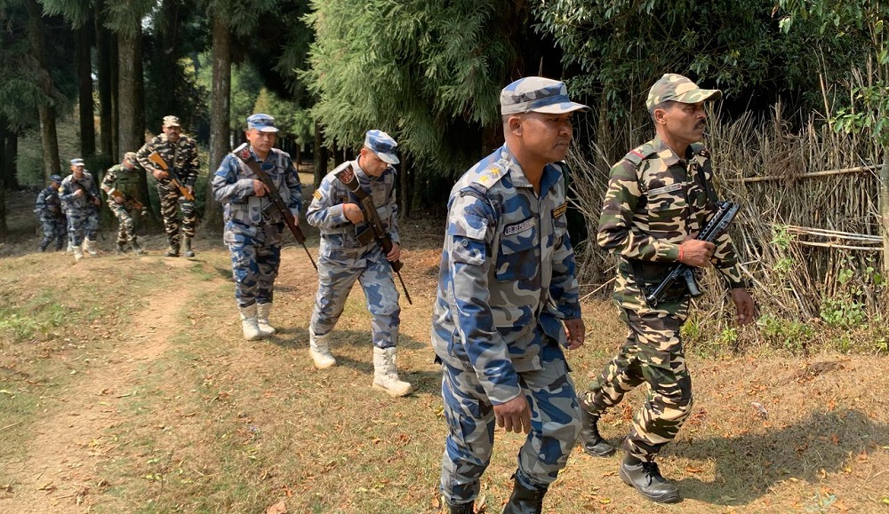 सीमा क्षेत्रमा एक हजार ८४४ स्थानमा चेकप्वाइन्ट