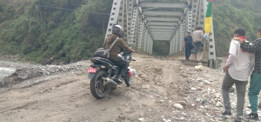कान्ति लोकपथ एकतर्फी खुल्यो, ठूला गाडी चलाउन रोक
