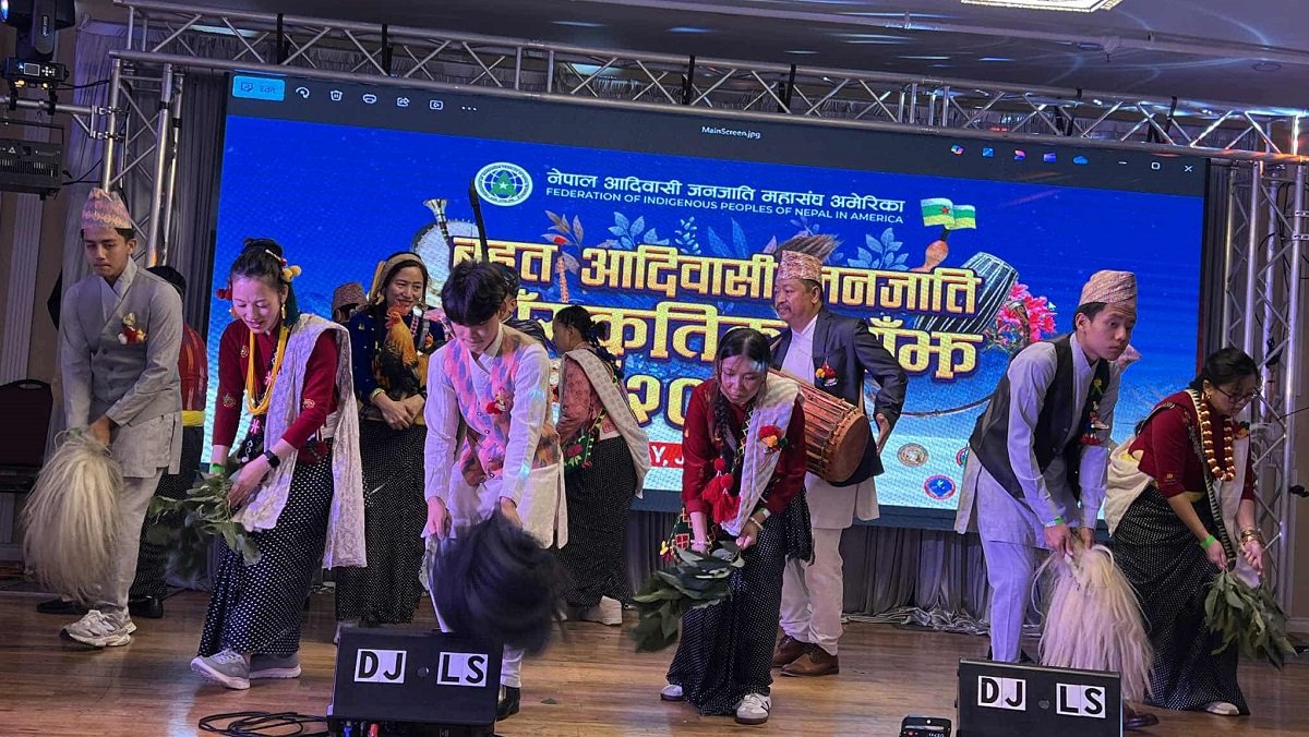 नेपाली आदिवासी जनजातिले न्यूयोर्कमा देखाए आफ्नै संस्कृति