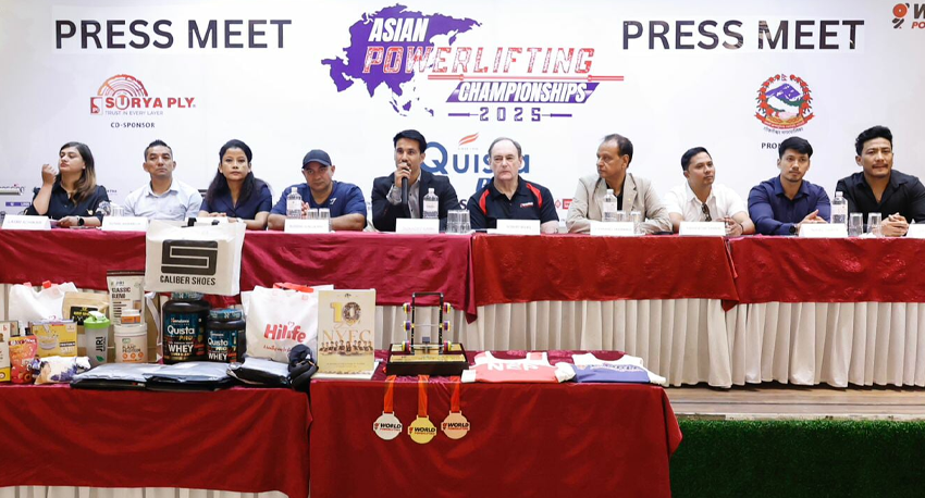 अन्तर्राष्ट्रिय पावरलिफ्टिङ प्रतियोगिताको सम्पूर्ण तयारी पूरा