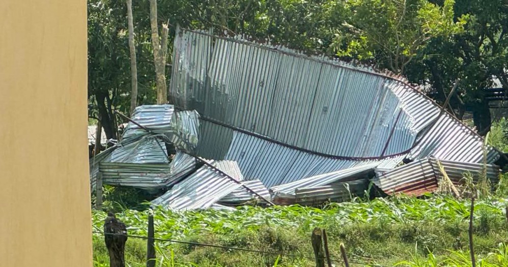 हावाहुरीले जितपुरसिमरामा ४५ घरमा क्षति