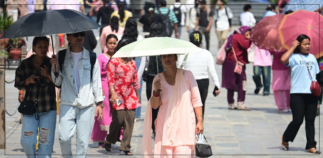 पश्चिमी तराईमा आज अत्यधिक गर्मी: धनगढीको तापक्रम ४१ डिग्री पुग्ने अनुमान