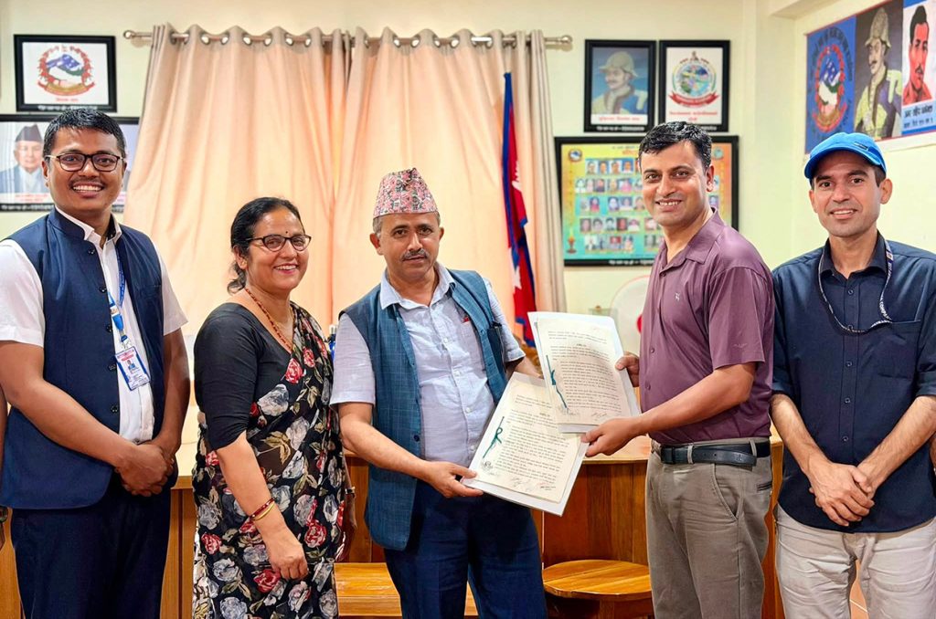 भीमसेन थापा गाउँपालिका भित्रका पक्की घर र सरकारी भवनको बीमा