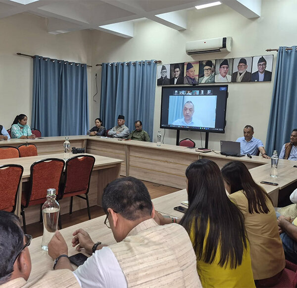 कोशी र मधेशका जनप्रतिनिधिलाई गगनले भने– आगो जसले लगाए पनि निभाउने काम हाम्रो