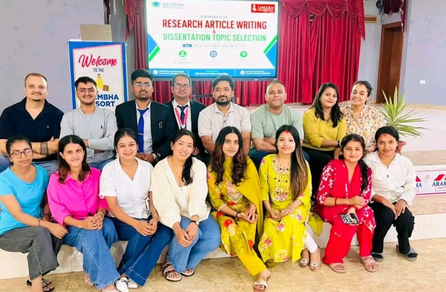 वेस्टर्न मेगा कलेजमा MBA विद्यार्थीहरूका लागि अनुसन्धान लेख तथा शोधपत्र शीर्षक छनोटसम्बन्धी कार्यशाला सम्पन्न