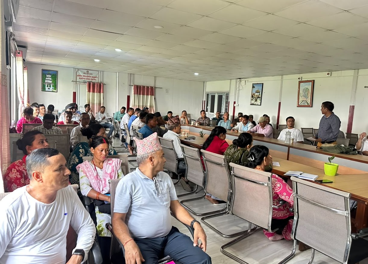 तिलोत्तमाका स्वयंसेवक र नगरप्रहरीलाई प्राथमिक उपचार सम्बन्धी क्षमता विकास तालिम