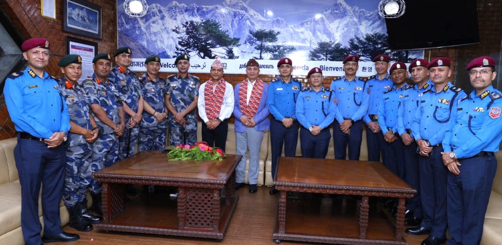 प्रहरी र सशस्त्रका आईजी अमेरिका प्रस्थान, निमित्तको जिम्मेवारी अधिकारी र दाहाललाई